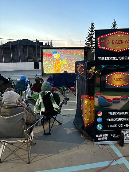 Outdoor Movie Rental Edmonton